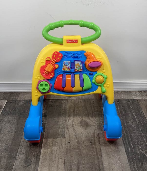 secondhand Fisher Price Brilliant Basics Musical Activity Walker