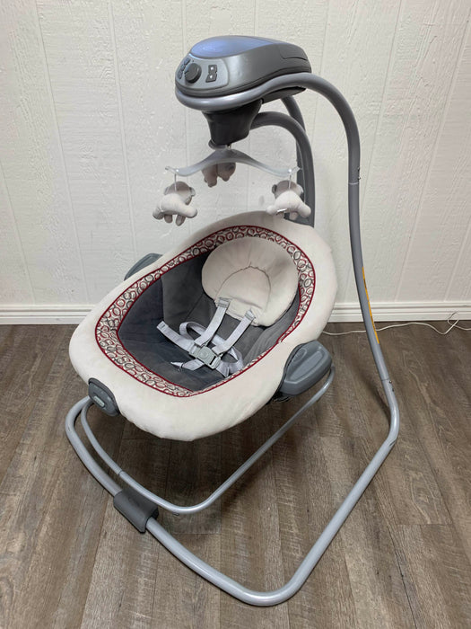 used Graco Cozy Duet Swing And Rocker