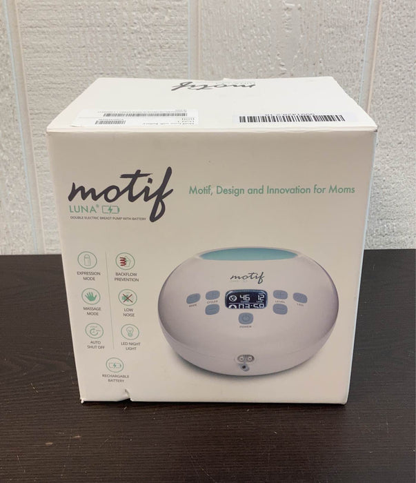 Shop Motif Medical Luna Double Electric Breast Pump With Battery at GoodBuy Gear