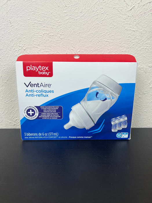 secondhand Playtex VentAire Bottles, 3 Pack 6oz