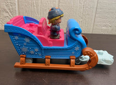 secondhand Fisher Price Little People Disney Frozen Kristoff's Sleigh