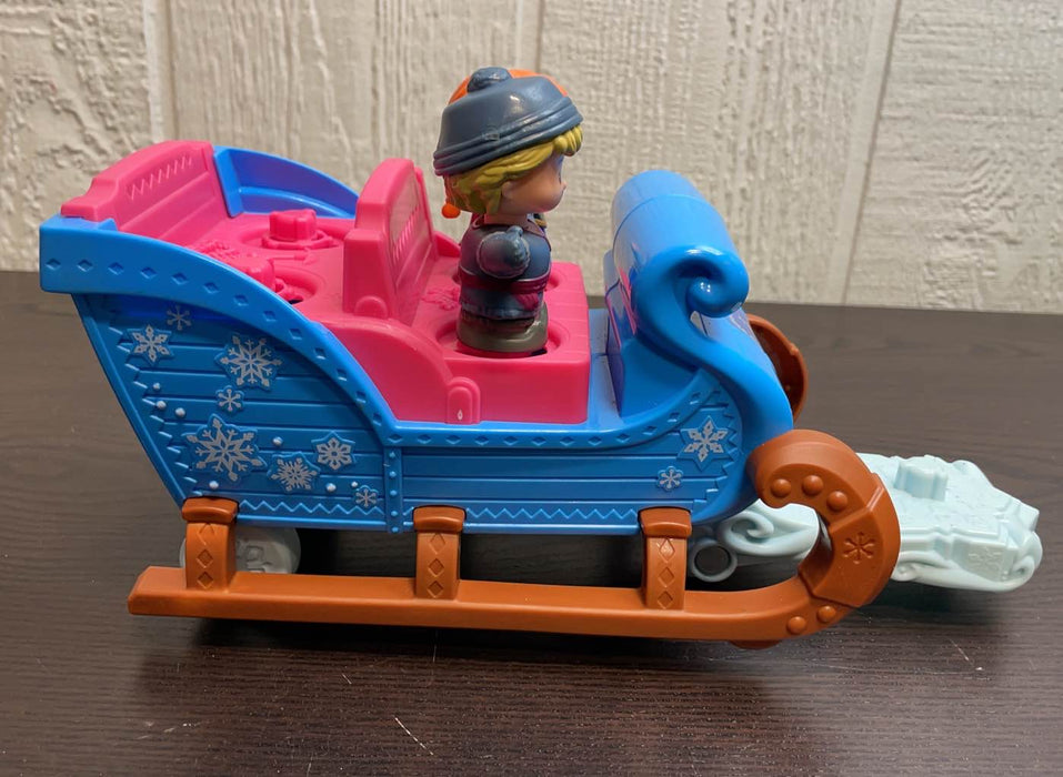 secondhand Fisher Price Little People Disney Frozen Kristoff's Sleigh