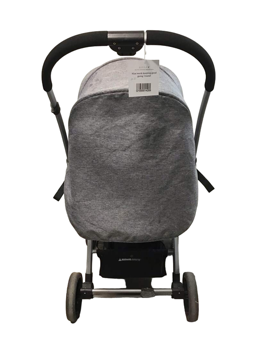 Delta Children Jeep TurboGlyde Reversible Handle Stroller, 2021, Grey Tweed