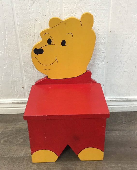 used Child’s Wooden Chair, Winnie The Pooh