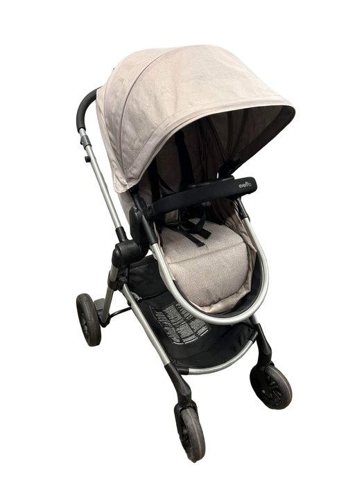 used Evenflo Pivot Modular Stroller, 2019, Sandstone Beige