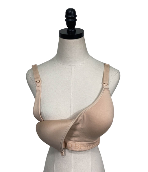 secondhand Kindred Bravely Signature Sublime Contour Nursing & Maternity Bra, Beige, Medium, Busty