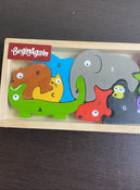 secondhand Begin Again Animal Parade A to Z Puzzle & Playset