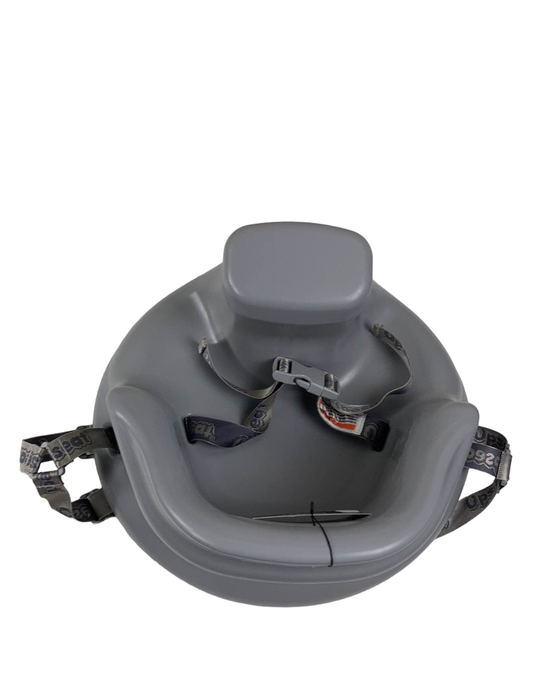 Shop Upseat Baby Floor Chair and Booster Seat with Tray, Grey at GoodBuy Gear