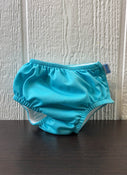 used iPlay Reusable Swim Diaper, 6 Months, Aqua