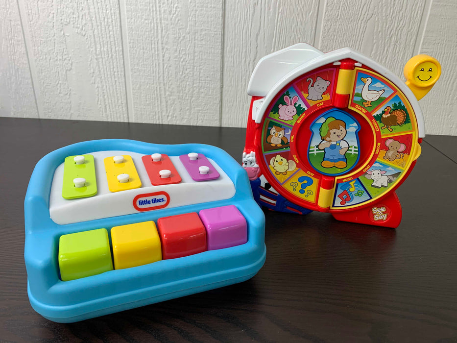 used BUNDLE Interactive Toddler Learning Toys