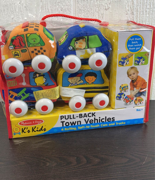 Melissa and doug pull back 2024 town vehicles