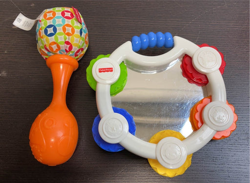 used Fisher Price Tamborune and Maracas