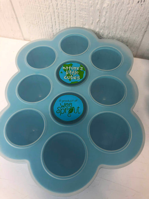 secondhand WeeSprout Silicone Baby Food Freezer Tray