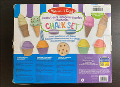 secondhand Melissa & Doug Ice Cream Chalk Set