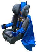 used KidsEmbrace 2-in-1 Combination Harness Booster Car Seat, Batman Blue, 2022