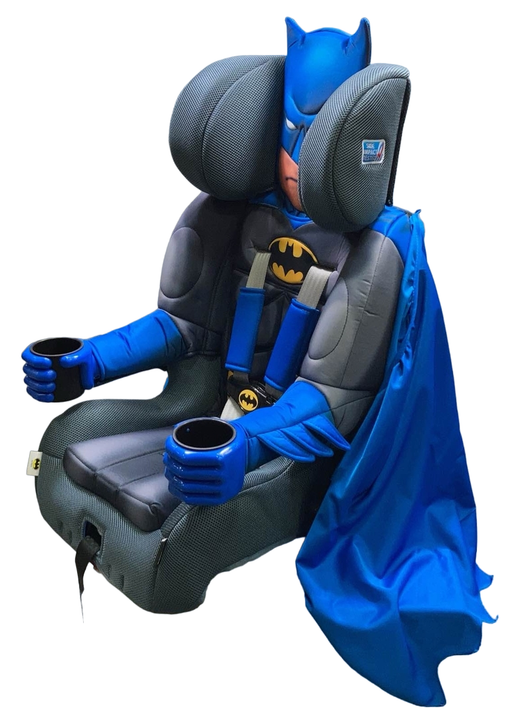 used KidsEmbrace 2-in-1 Combination Harness Booster Car Seat, Batman Blue, 2022