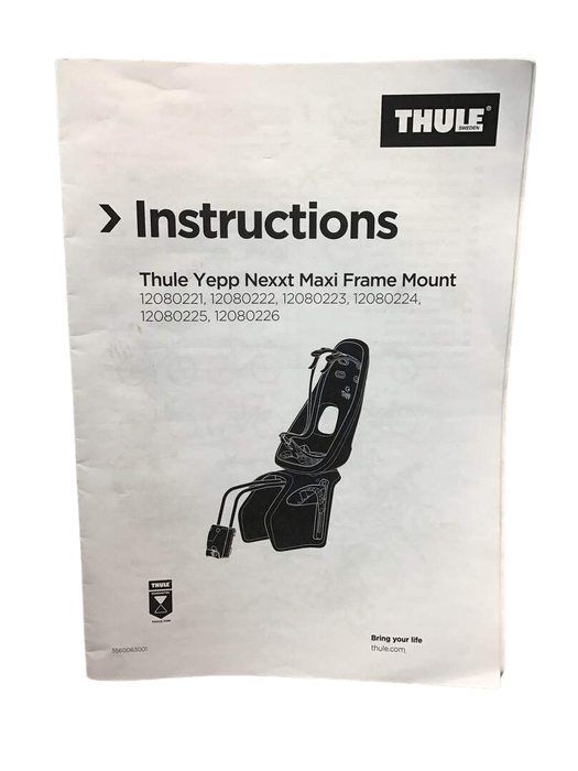 Thule Yepp Nexxt Maxi Frame Mount Child Bike Seat