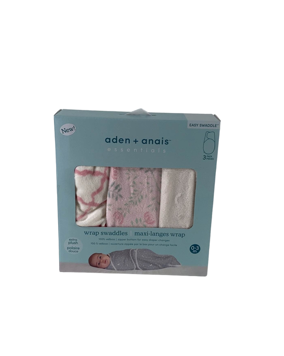 Shop Aden + Anais Essentials Easy Wrap Swaddle 3 Pack, Stencil, Small (0-3 Months) at GoodBuy Gear
