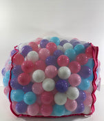 secondhand Click N' Play Balls For Ball Pit, Pink/Purple/White/Blue