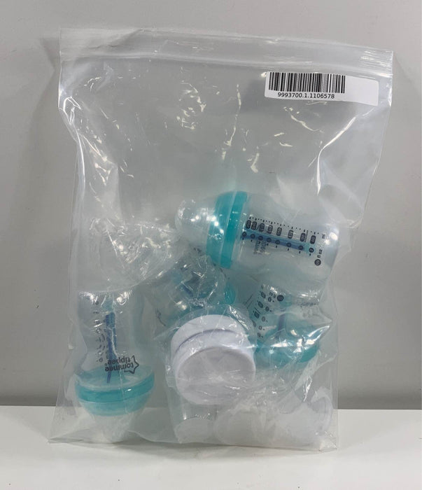 used Tommee Tippee Advanced Anti Colic Newborn Baby Bottle Feeding Starter Set - HIDDEN NEEDS PHOTOS