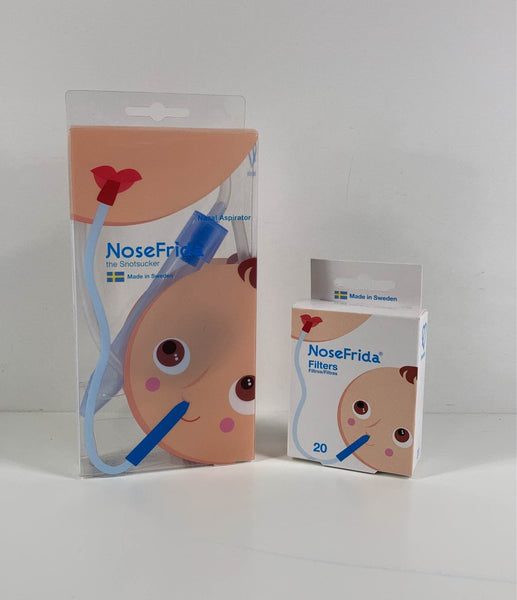 Baby Nasal Aspirator NoseFrida the Snotsucker with 20 Extra