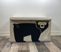 secondhand 3 Sprouts Toy Chest, - Bear