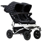 used Mountain Buggy Duet Double Stroller, 2022, Grid