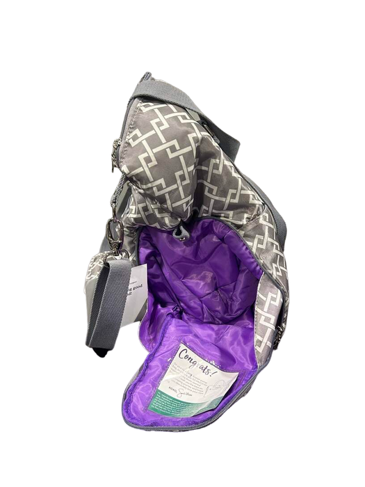 Sarah Wells Lizzy Breast Pump Bag, Grey