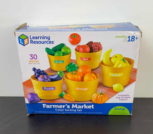 Learning Resources Farmer's Market Color Sorting Set