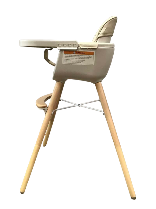 secondhand Mallify 3-in-1 High Chair, Cream