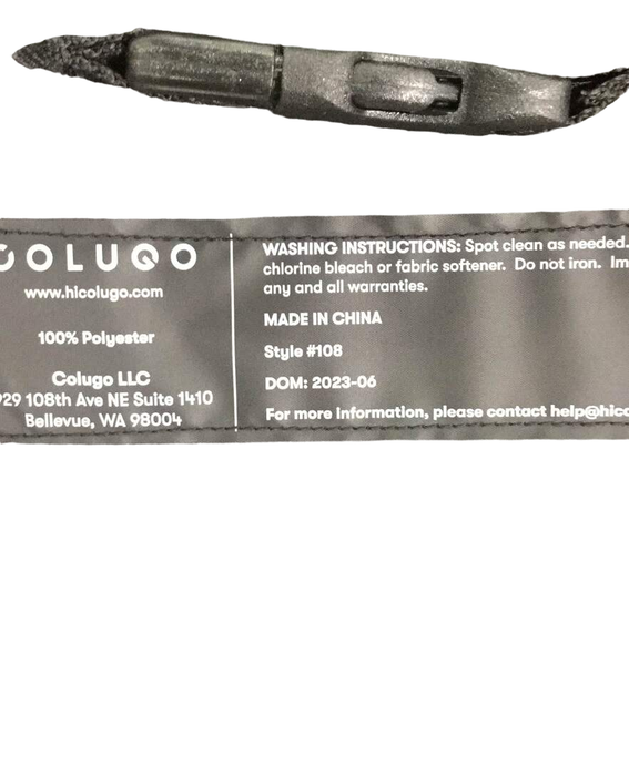Shop Colugo, Compact Infant Kit, Black at GoodBuy Gear