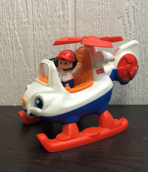 secondhand Fisher Price Little People Helicopter
