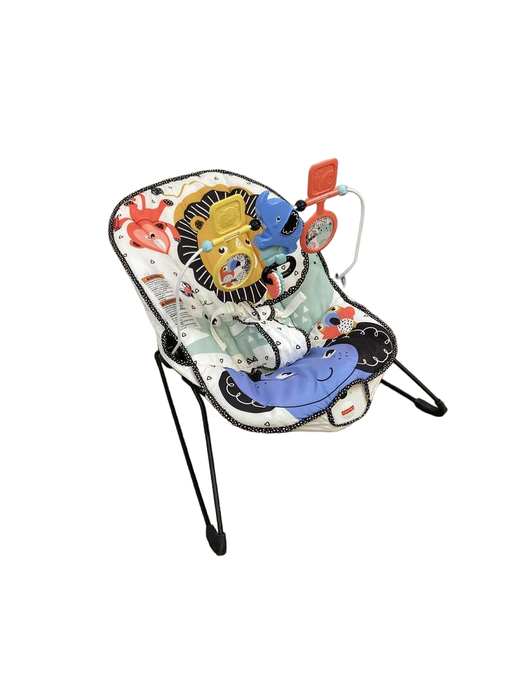 used Fisher Price Baby Bouncer, Lion Around