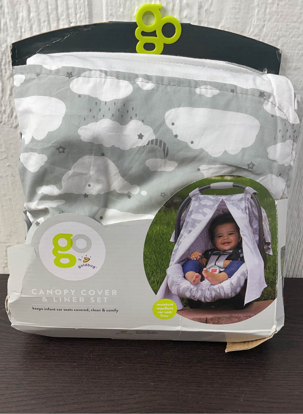 goldbug car seat and stroller netting Go By Goldbug Car Seat Cover And Canopy