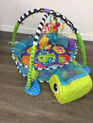 used Infantino Grow-with-me Activity Gym and Ball Pit