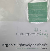 secondhand Naturepedic Classic Organic Crib Mattress