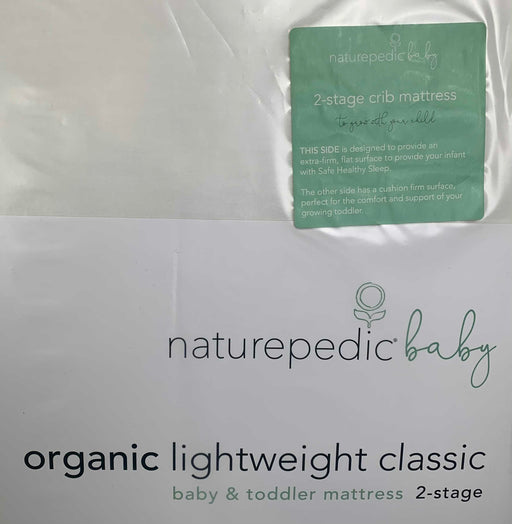 secondhand Naturepedic Classic Organic Crib Mattress