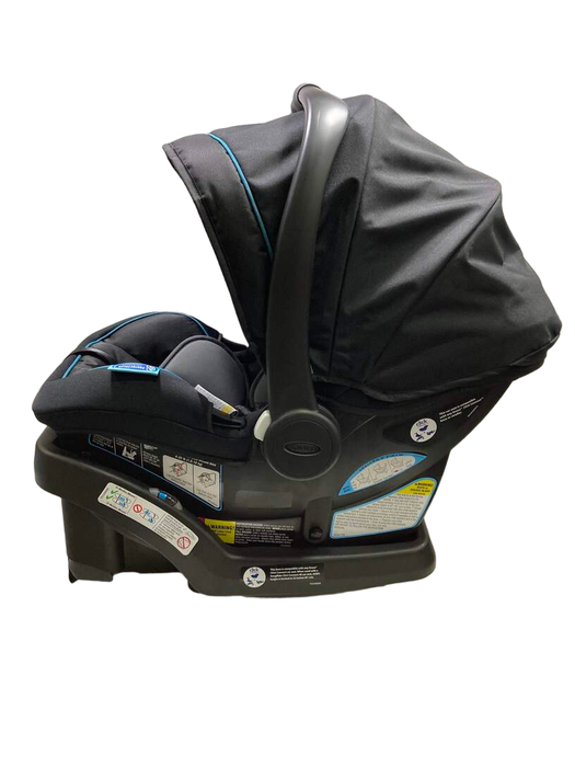 secondhand Graco Snugride Snuglock 35 Infant Car Seat, Harleigh Fashion, 2022