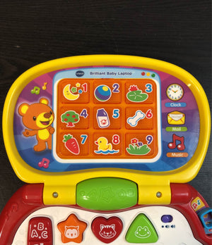  VTech Brilliant Baby Laptop, Red : Toys & Games