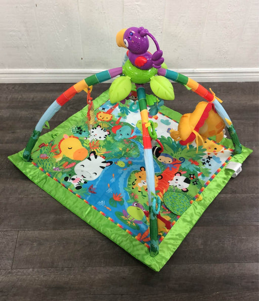 used Fisher Price Rainforest Melodies and Lights Deluxe Gym