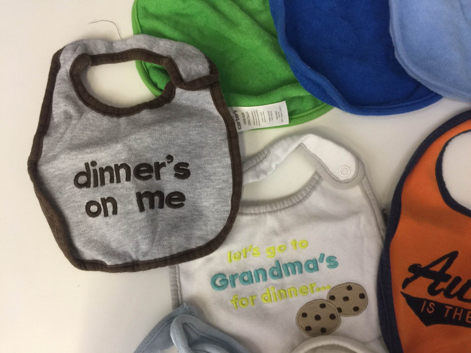 BUNDLE Baby Bibs and Changing Pad