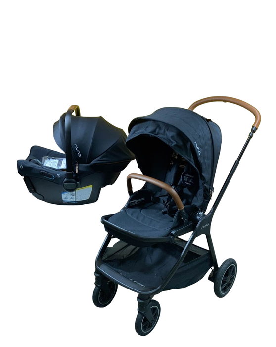 secondhand Nuna Triv Next + Pipa Urbn Travel System, Caviar, 2023