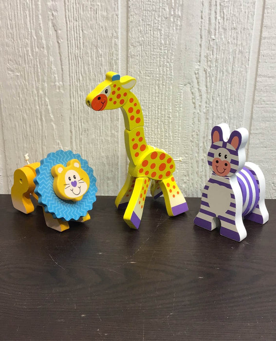 used Melissa & Doug First Play Safari Grasping Toys