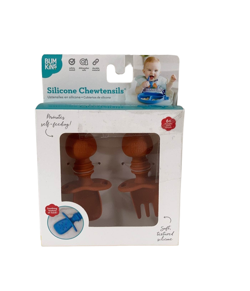 used Bumkins Silicone Chewtensils