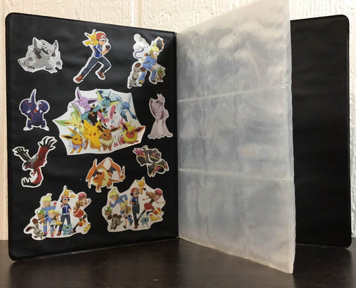 secondhand Pokeman Storage Binder With Sleeves