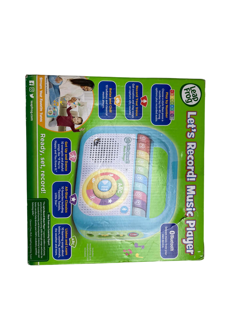Leap Frog Let’s Record! Music Player