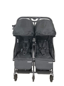 secondhand Mompush Lithe Double Stroller, 2022, Black