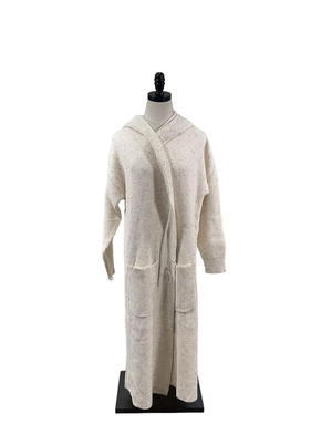 Extra long hooded cardigan hot sale