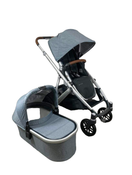 used UPPAbaby VISTA V2 Double Stroller, 2022, Gregory (Blue Melange)