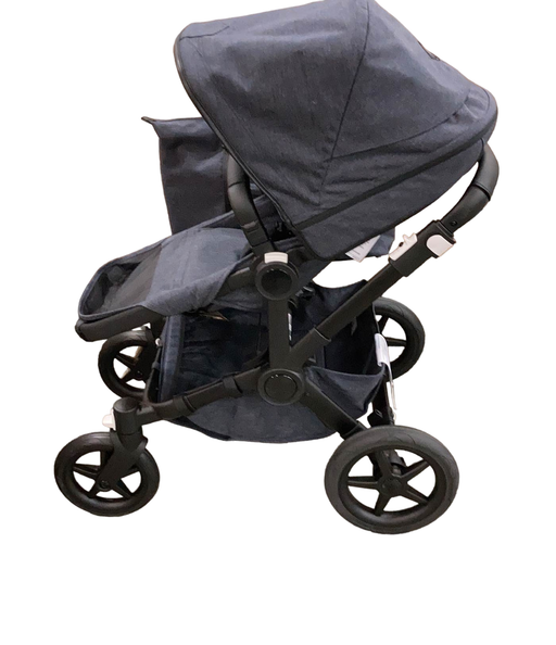 secondhand Bugaboo Donkey 5 Stroller Mono, 2023, Mineral Collection - Washed Black, Black